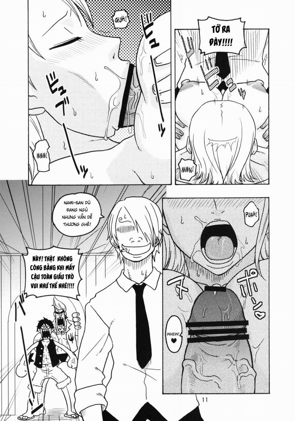 Nami no Koukai Nisshi EX NamiRobi Oneshot trang 10