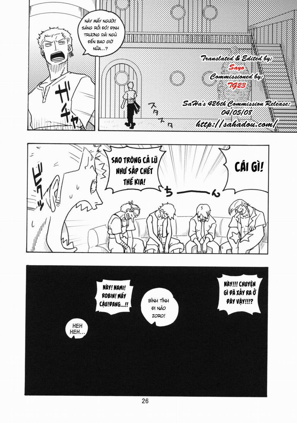 Nami no Koukai Nisshi EX NamiRobi Oneshot trang 25