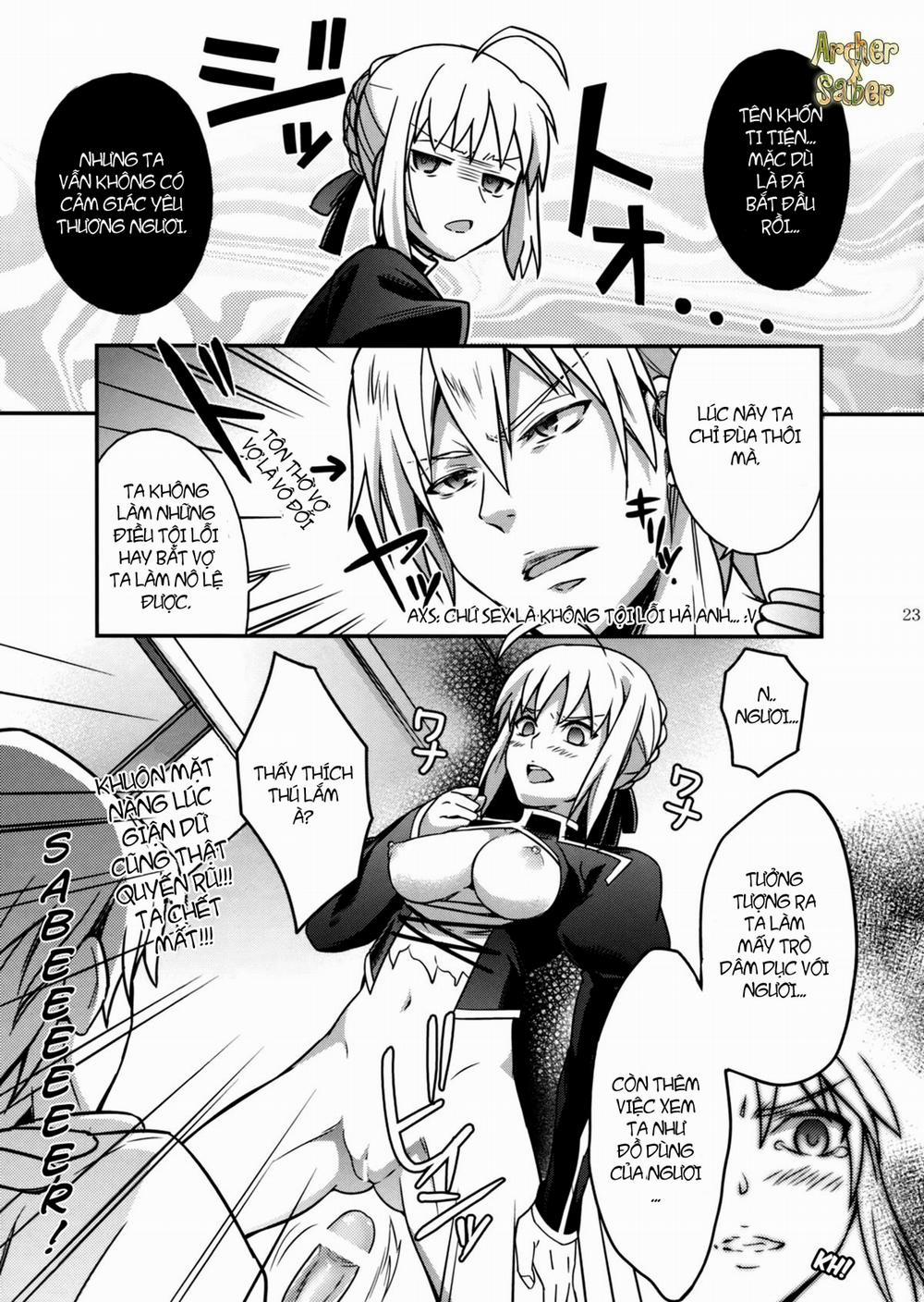 Nan to iu Kao wo shiteiru, Marude Sakari no tsuita Mesuinu no you dewa naika (Fate/Zero) Oneshot trang 23