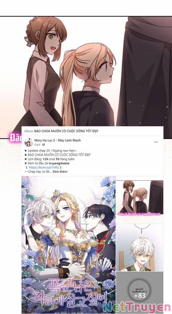 Nàng Bạo Chúa Muốn Có Một Cuộc Sống Hạnh Phúc Hơn! 20.1 trang 0