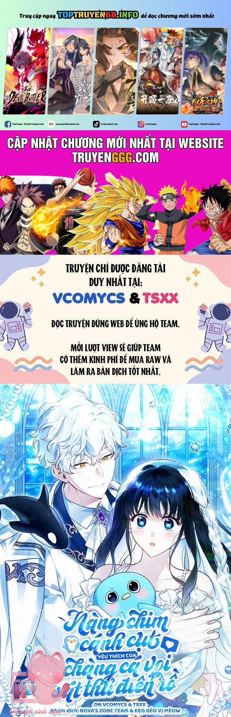 Nàng Chim Cánh Cụt Yêu Thích Của Chàng Cá Voi Sát Thủ Điên Rồ 32 trang 0