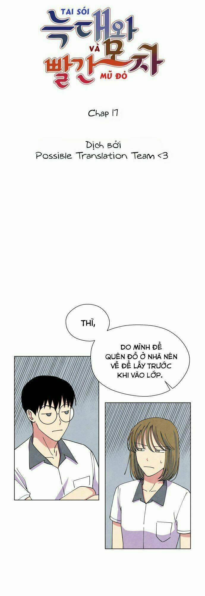 Nàng Chó Sói Và Chiếc Khăn Choàng Đỏ 17 trang 5