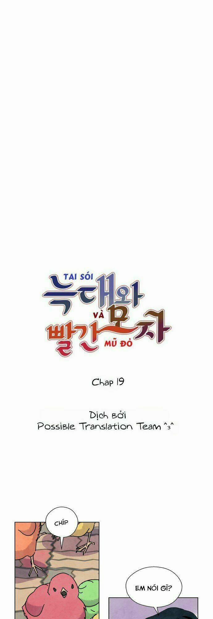 Nàng Chó Sói Và Chiếc Khăn Choàng Đỏ 19 trang 4