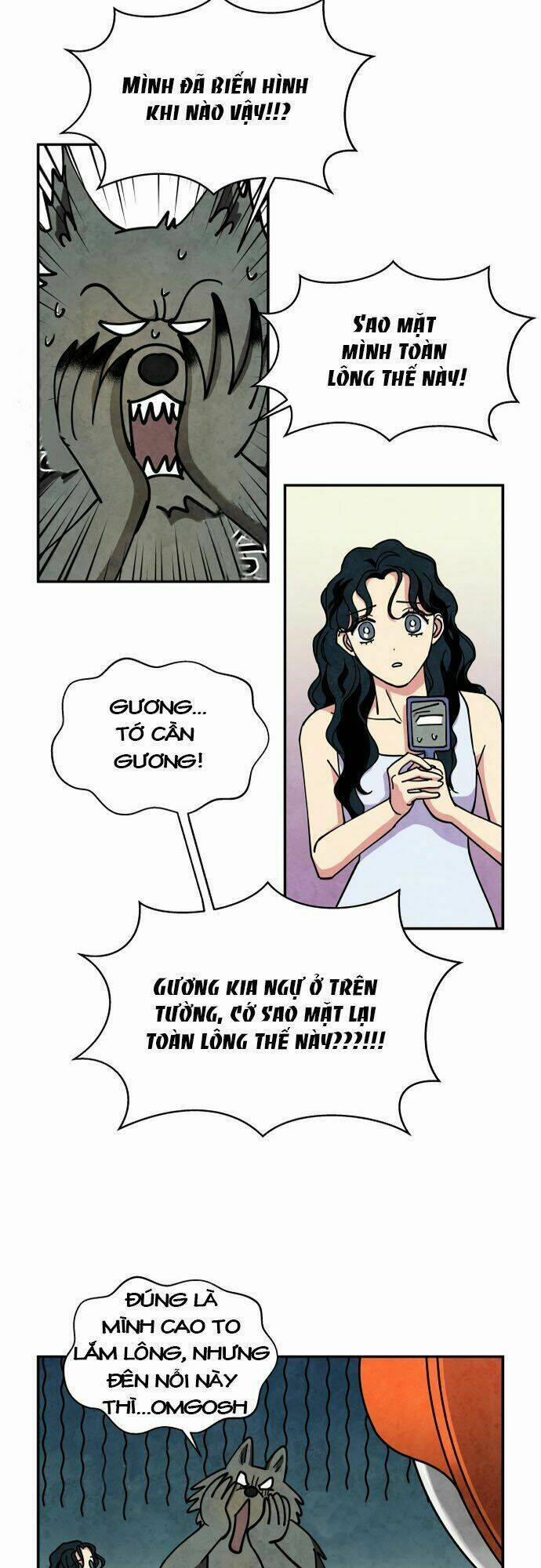 Nàng Chó Sói Và Chiếc Khăn Choàng Đỏ 23 trang 12