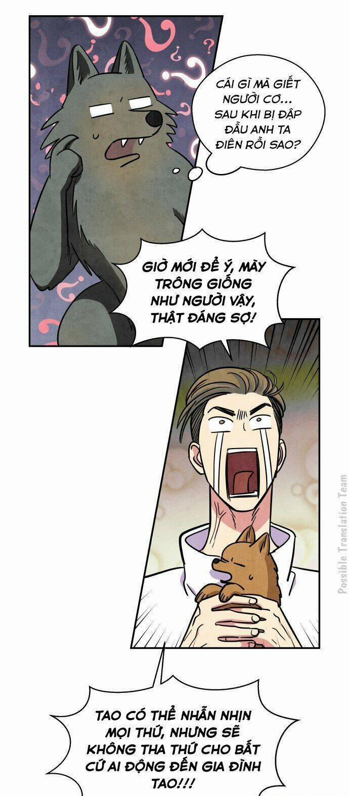 Nàng Chó Sói Và Chiếc Khăn Choàng Đỏ 32 trang 8