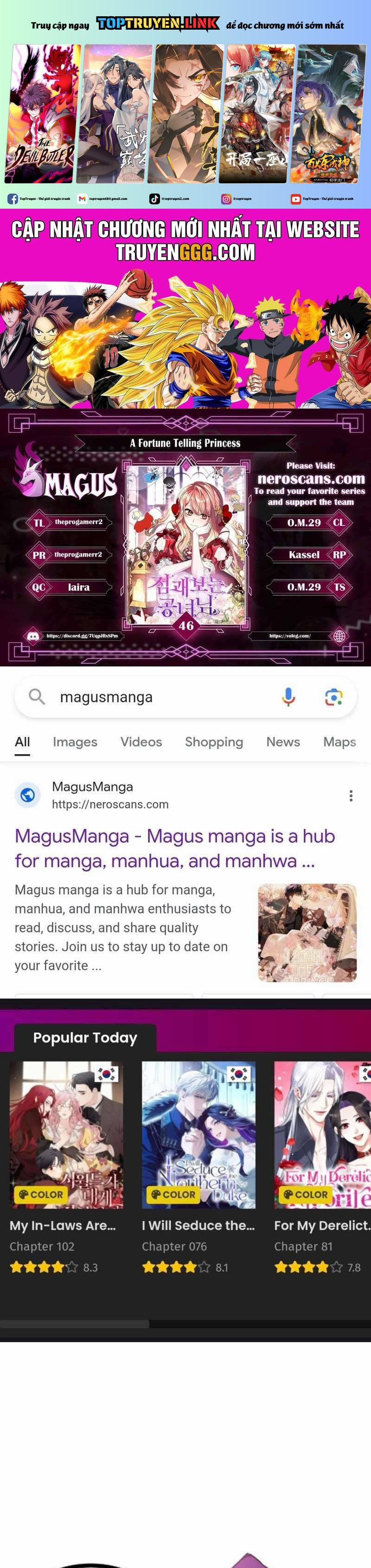 Nàng Công Chúa Tiên Tri 46 trang 0