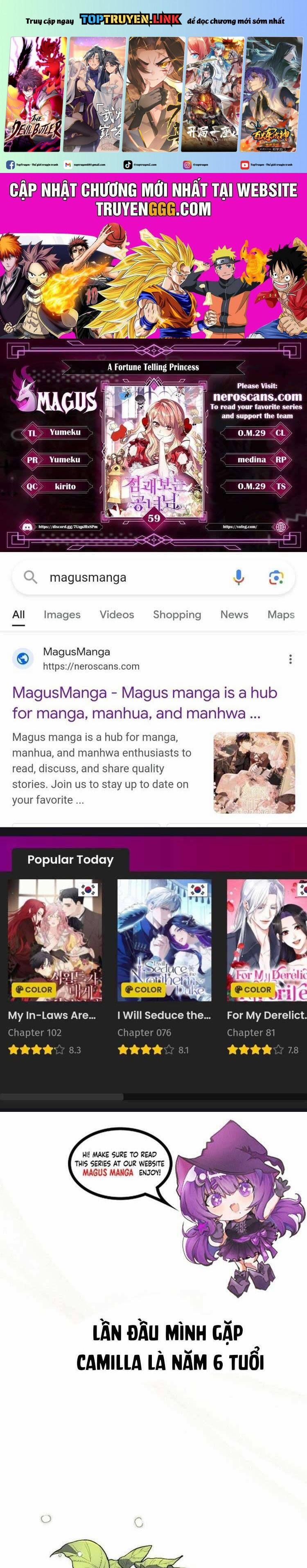 Nàng Công Chúa Tiên Tri 59 trang 0