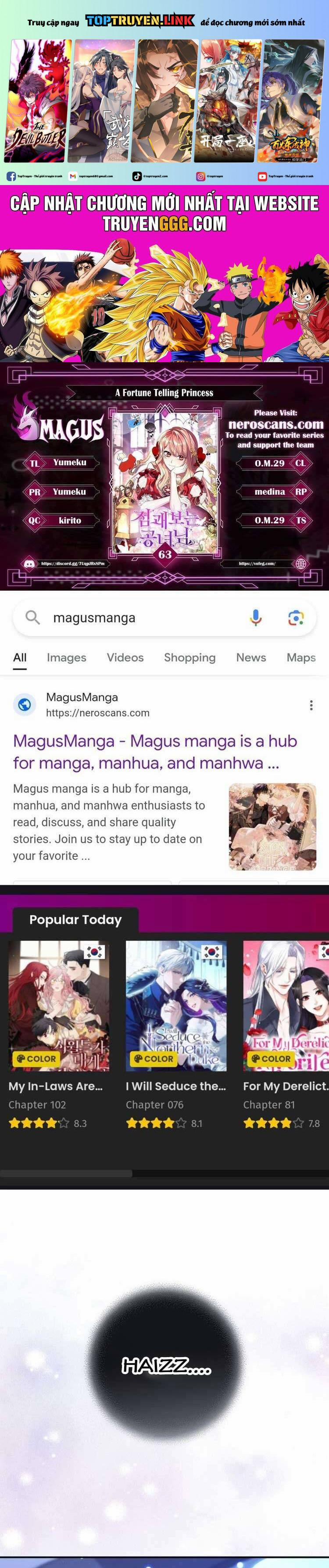 Nàng Công Chúa Tiên Tri 63 trang 0