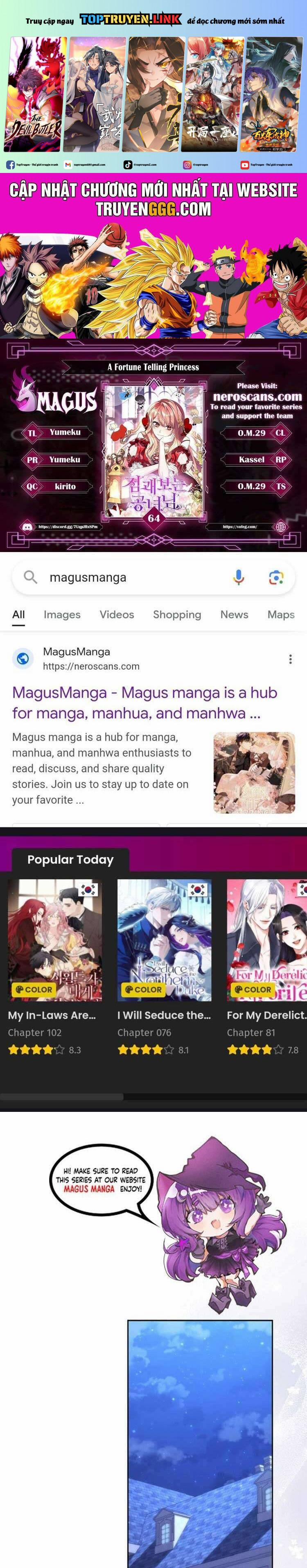 Nàng Công Chúa Tiên Tri 64 trang 0