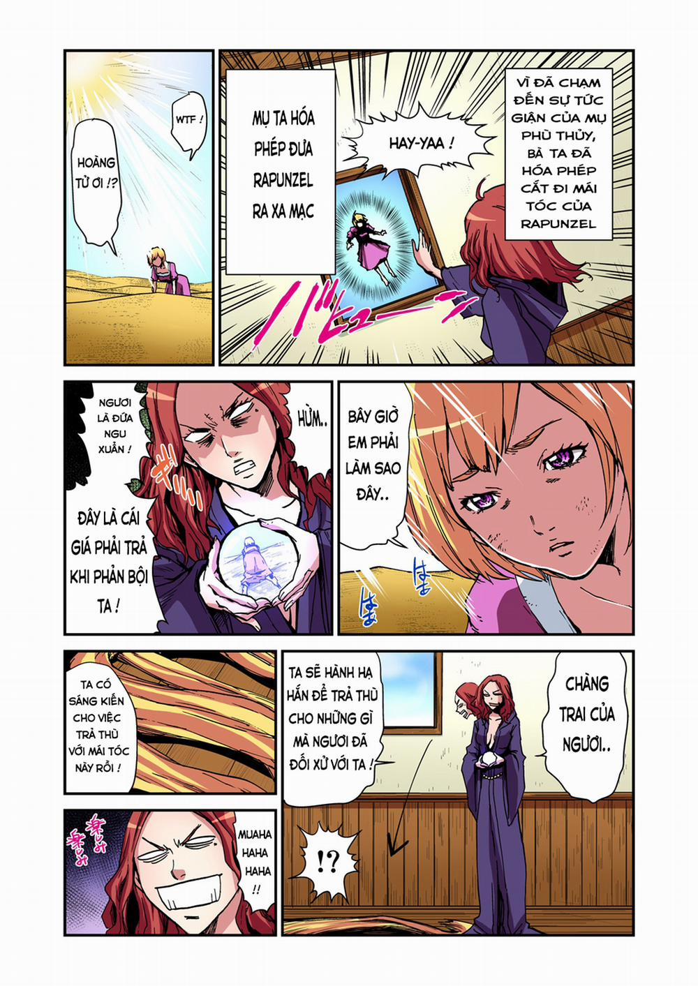 Nàng Công Chúa Tóc Mây Oneshot trang 19