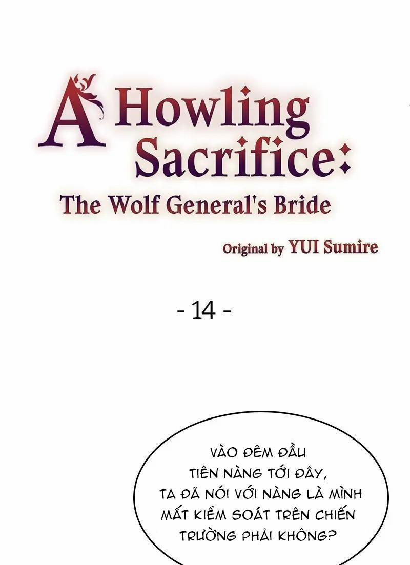 Nàng Dâu Tế Phẩm Của Tướng Quân Sói 14.1 trang 1