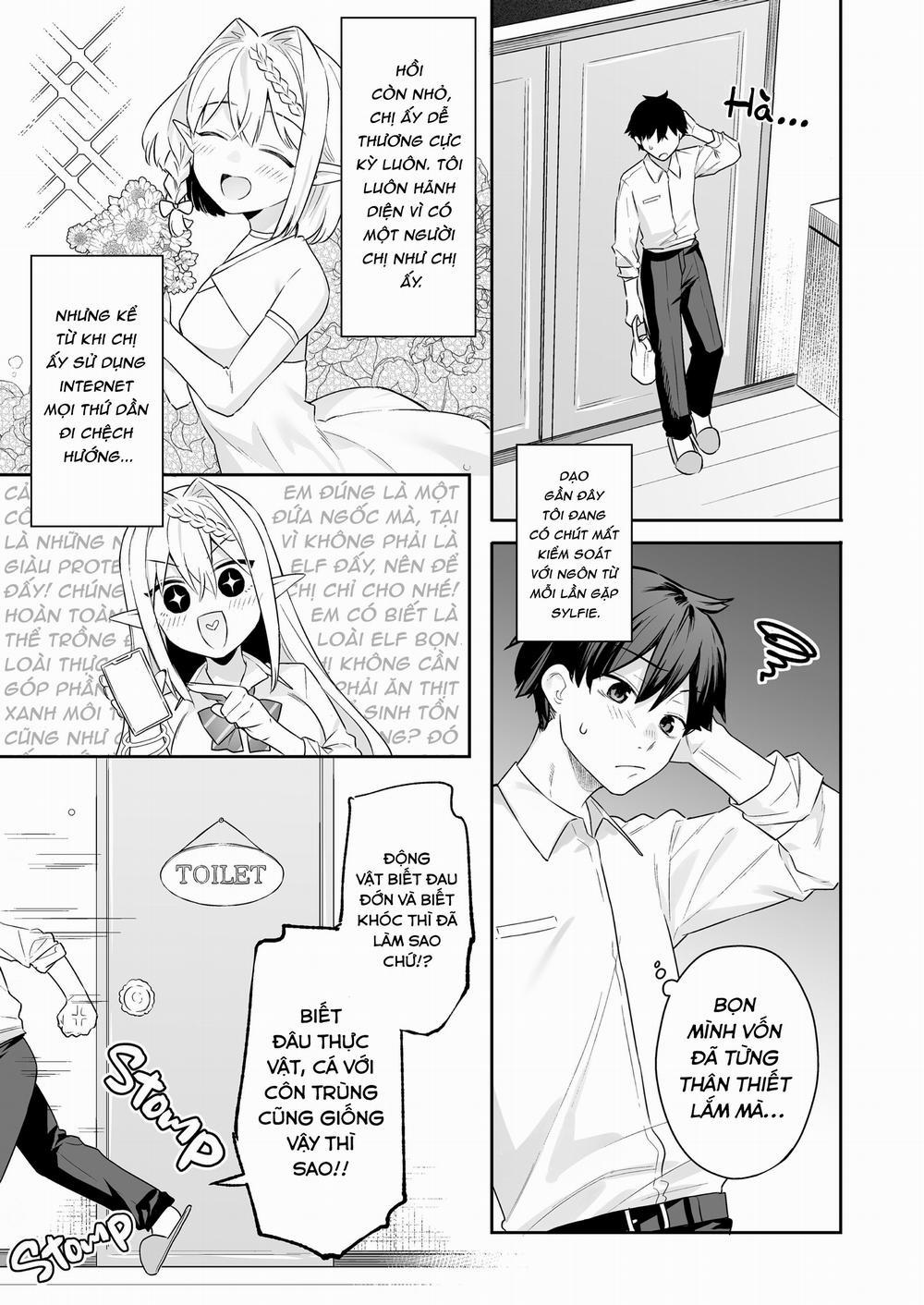 Nàng Elf ăn chay (nhưng lại) thèm thịt! Oneshot trang 6