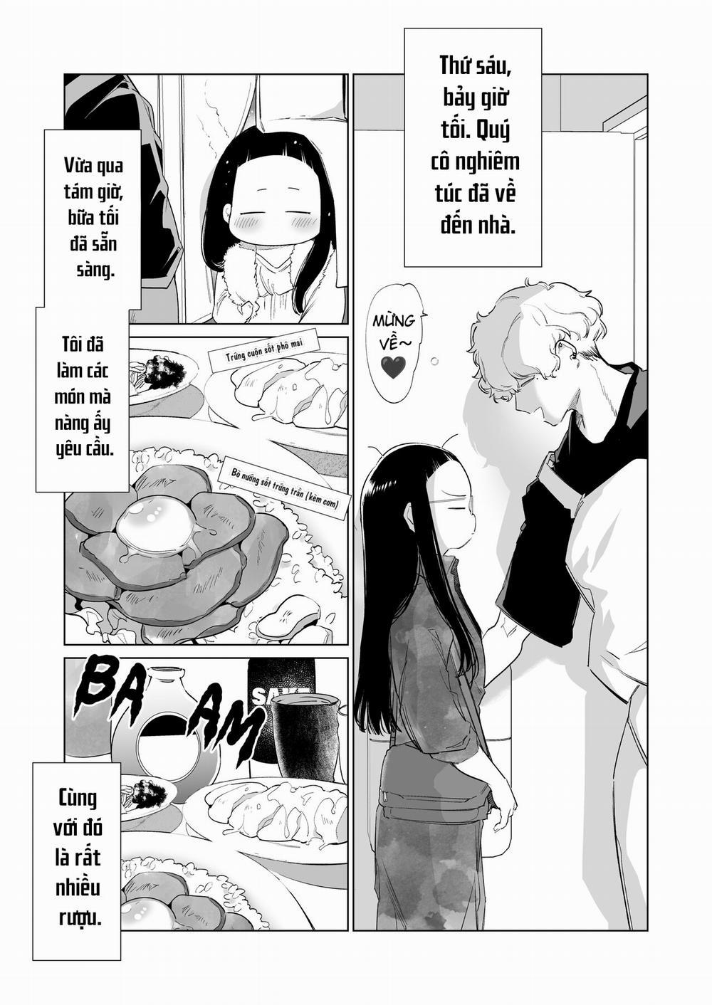 Nàng nghiêm túc và chàng thảnh thơi 1:30 sáng Oneshot trang 3