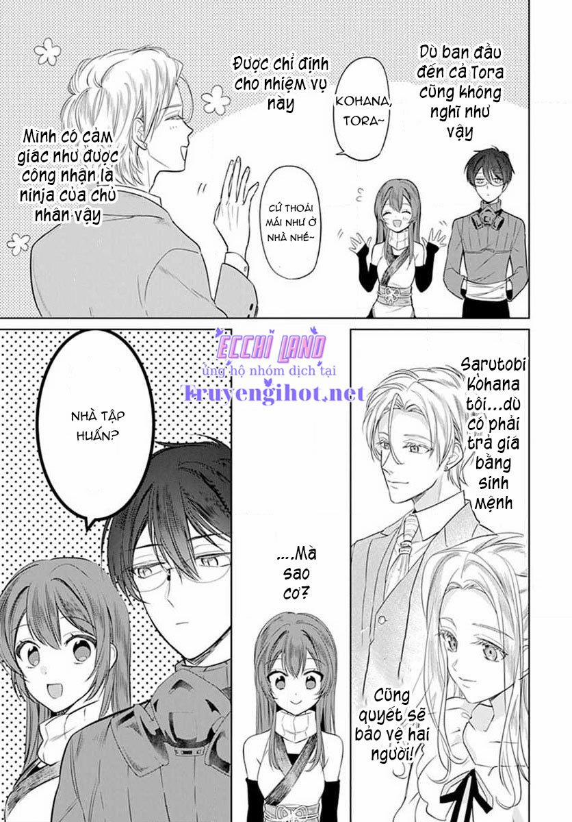 Nàng Ninja Muốn Tận Tâm Cống Hiến 14.1 trang 9