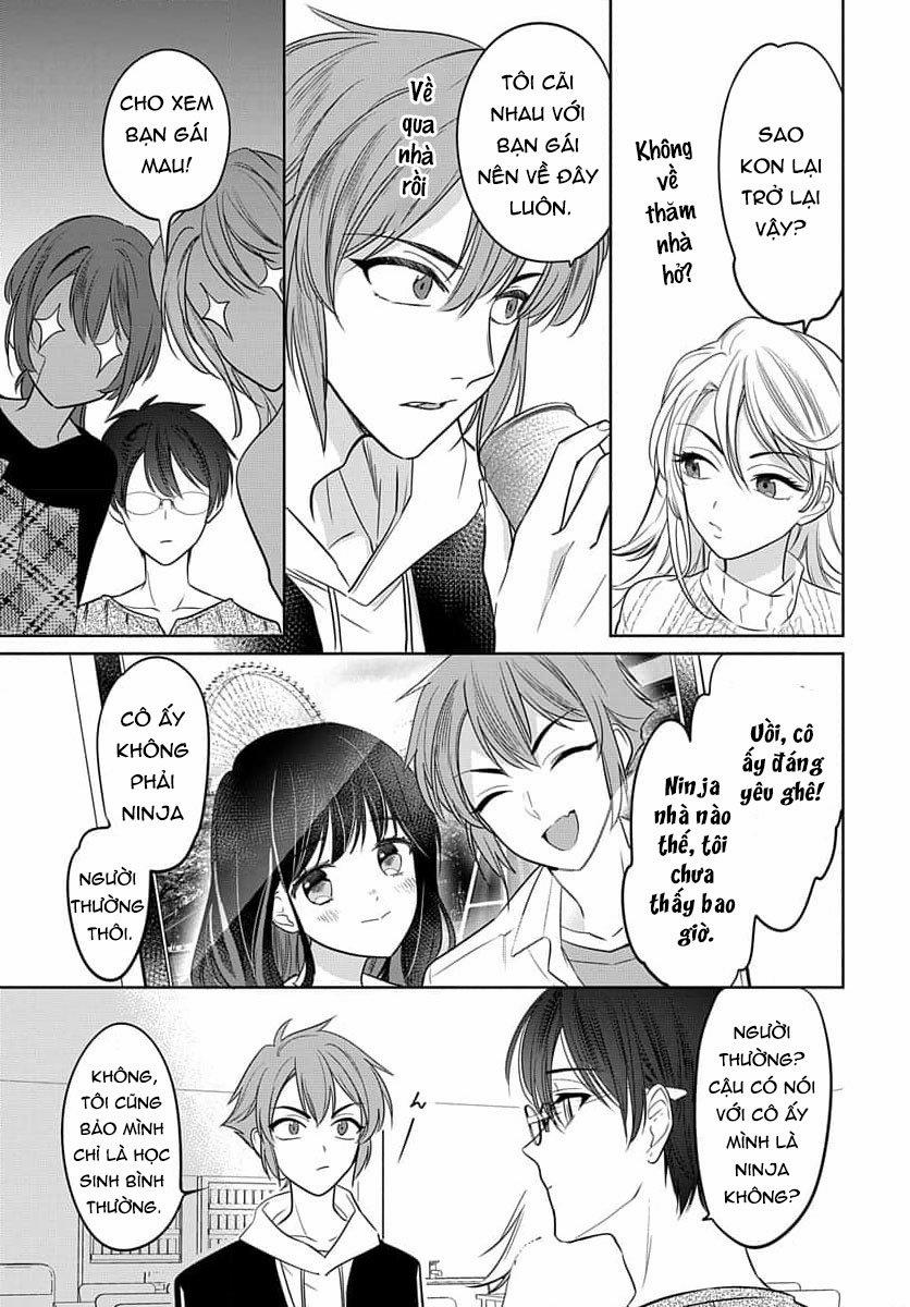 Nàng Ninja Muốn Tận Tâm Cống Hiến 28.1 trang 13