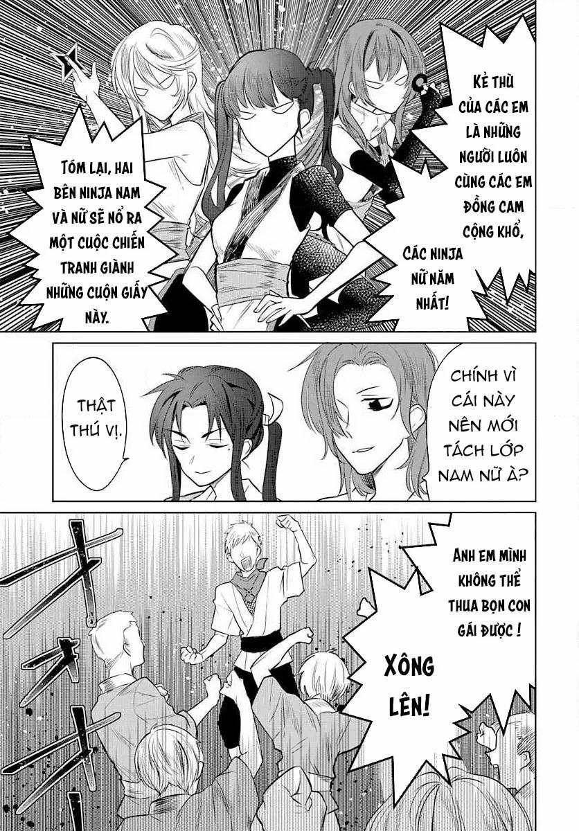 Nàng Ninja Muốn Tận Tâm Cống Hiến 9.1 trang 22