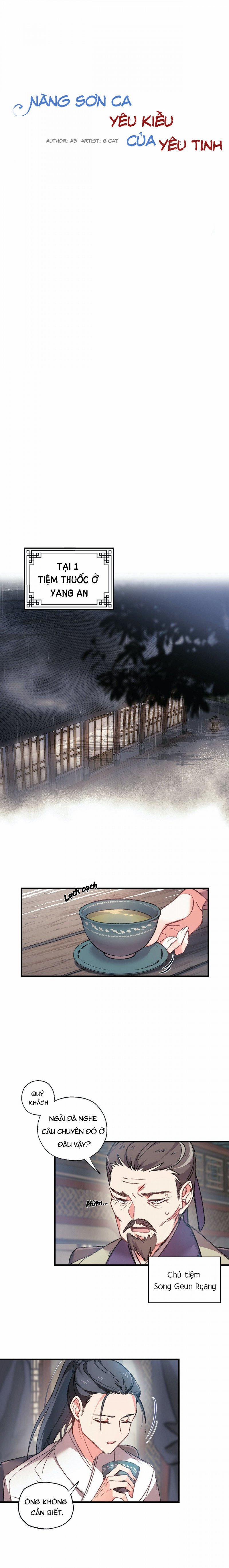 Nàng Sơn Ca Yêu Kiều Của Yêu Tinh 1 trang 3