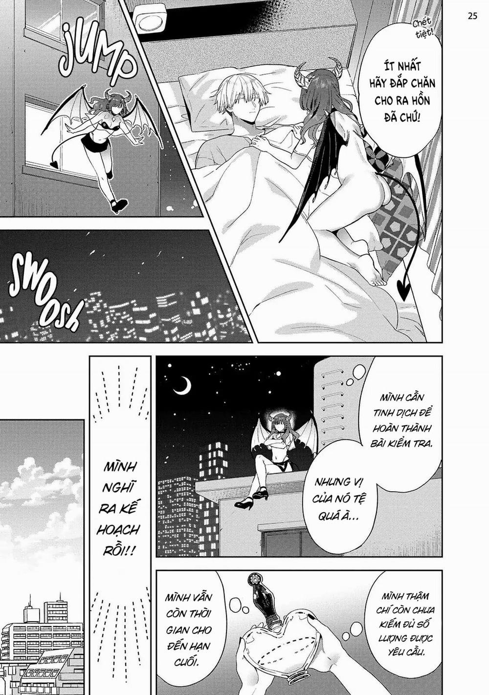 Nàng Succubus Đầy Tự Tin Nhưng Mục Tiêu Của Cô Ấy Lại Bất Lực 0 Anh sẽ là mục tiêu trong bài kiểm tra của tôi trang 27