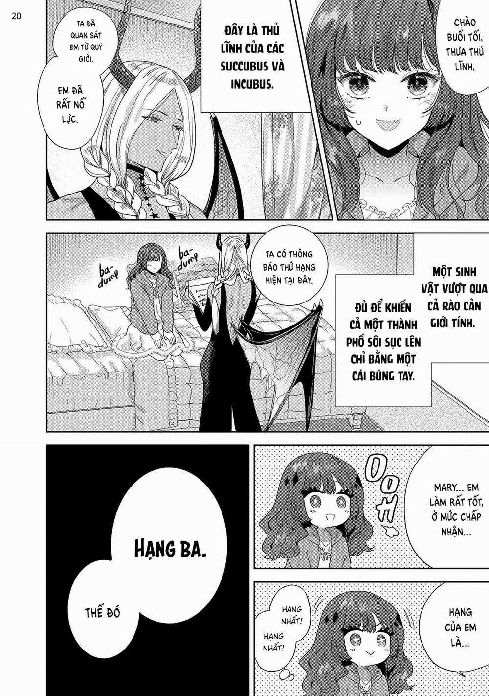 Nàng Succubus Đầy Tự Tin Nhưng Mục Tiêu Của Cô Ấy Lại Bất Lực 3: Thứ hạng của cô trong bài kiểm tra là!!! trang 22