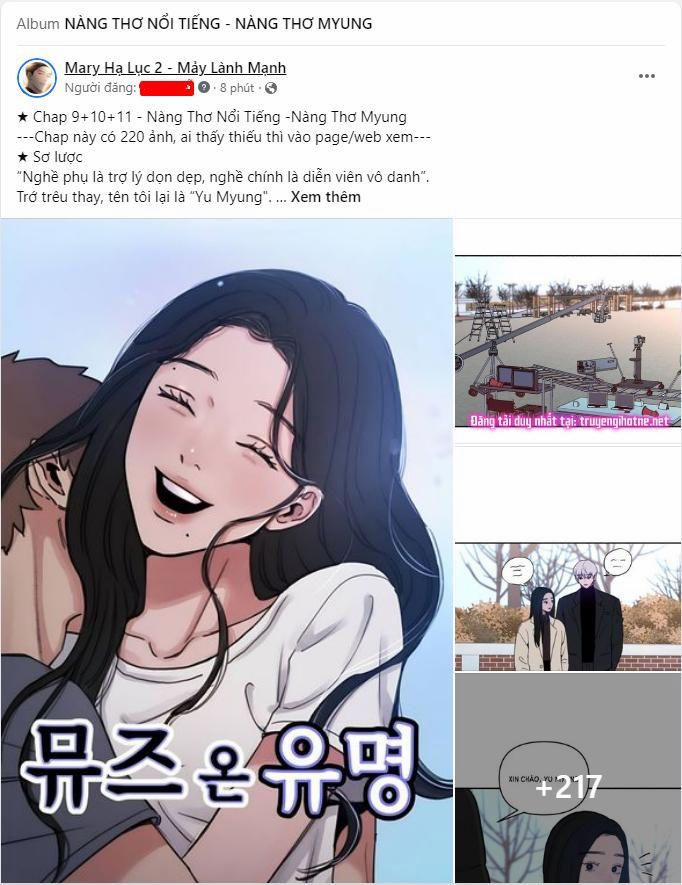 Nàng Thơ Nổi Tiếng - Nàng Thơ Myung 9.1 trang 1