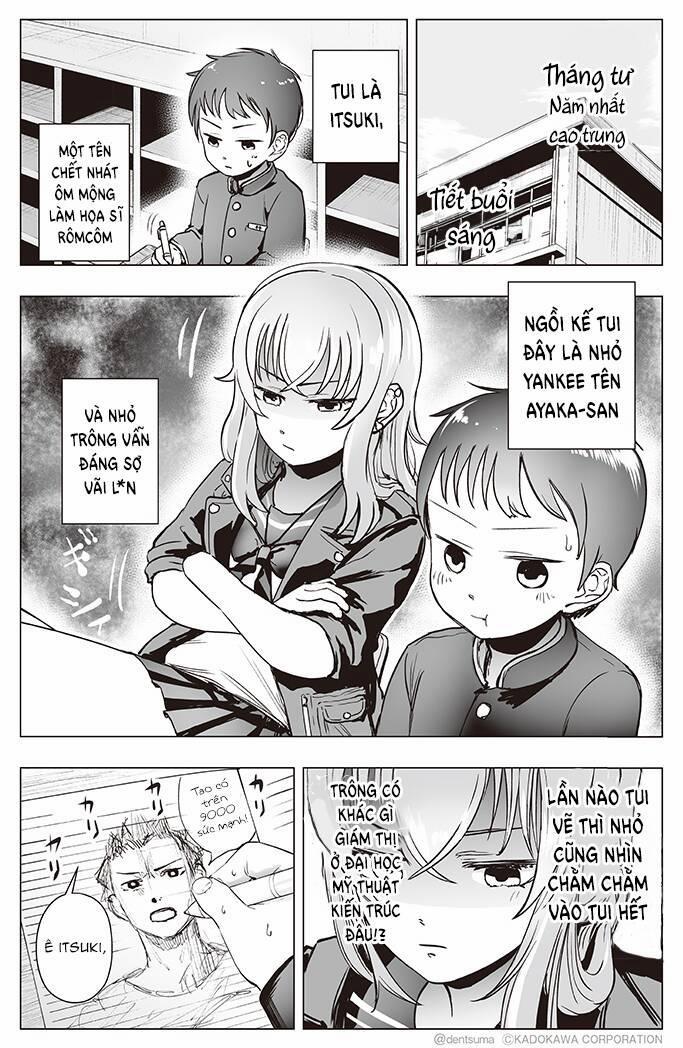 Nàng Yankee Ngồi Cạnh Tôi Có Vô Vàn Điểm Yếu! 4 trang 1