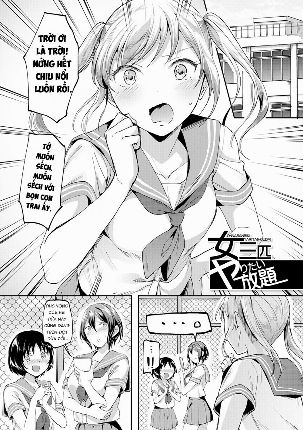 Nào chị em ta cùng hấp diêm! 0 Vắt cực khô cùng 3 cô em thèm đụ trang 3