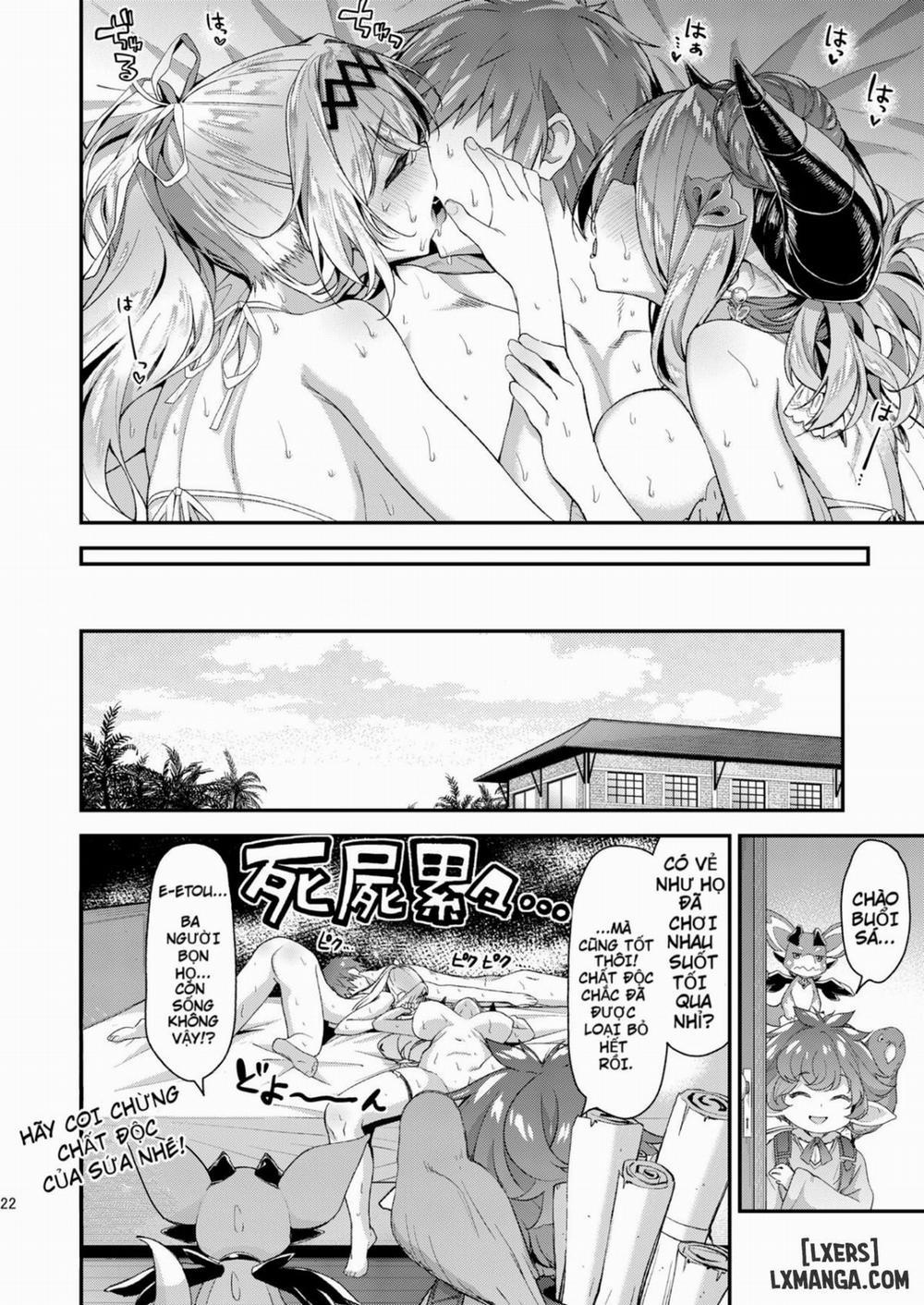 Narmaya & Jeanne to Dokidoki Summer Vacation Oneshot trang 18