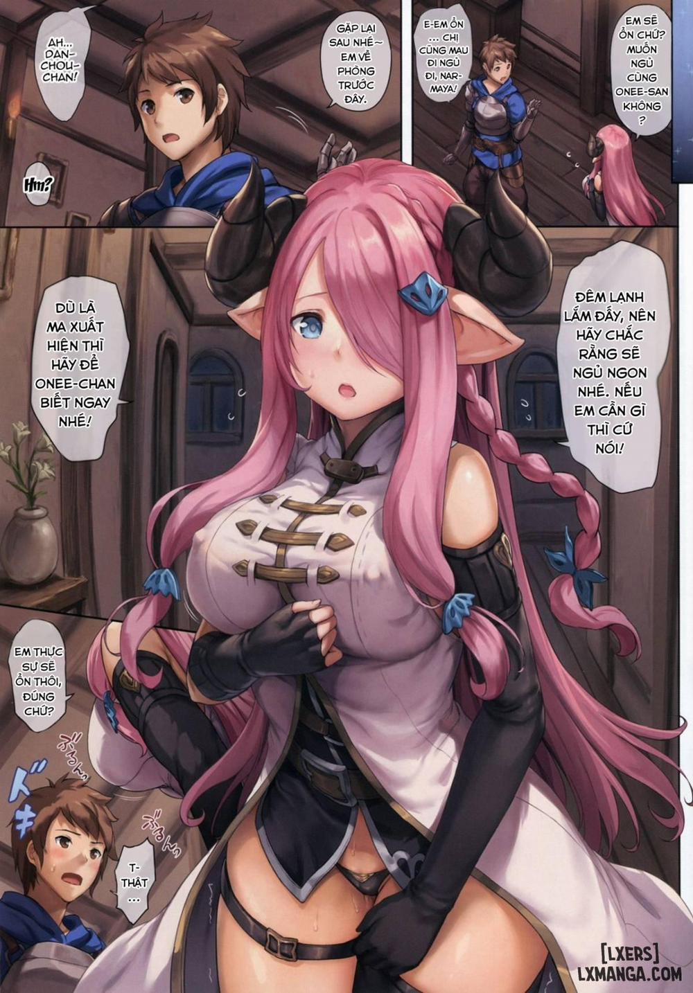 Narmaya to Issho ni Yoru no Tanren Oneshot trang 2