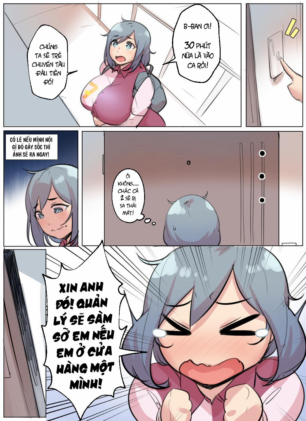 Natsu-CHENGE!! + Practice Comic + Natsumi x Ban - (´・ω・｀) Oneshot trang 9