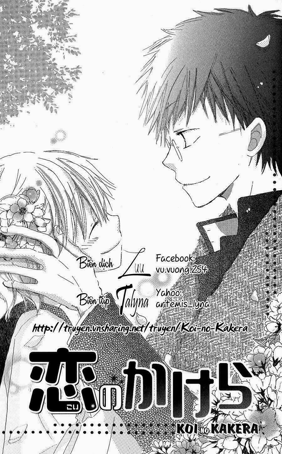 Natsu No Kakera 3 trang 0