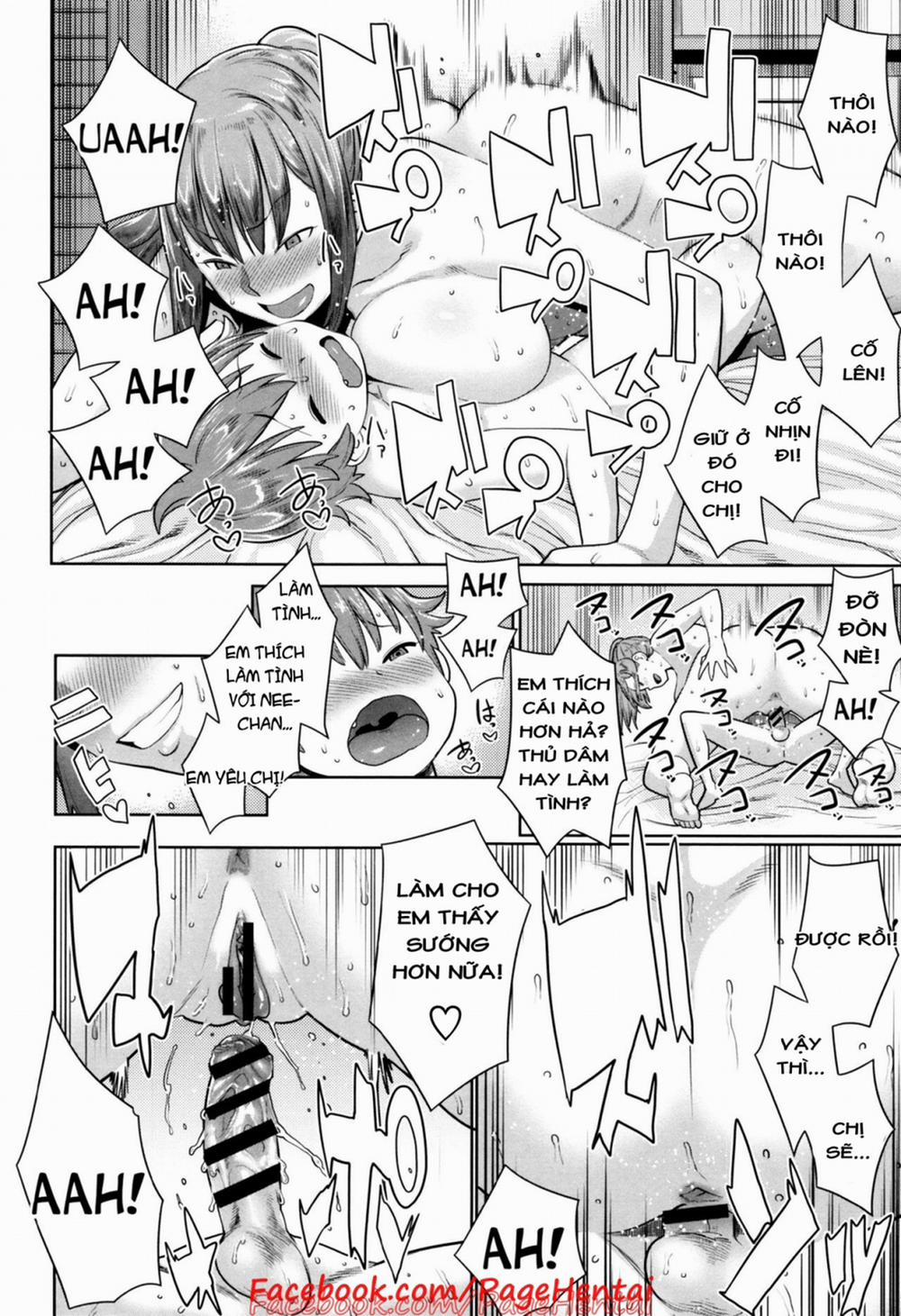 Natsu no Owari ni Ijiwaru Nee-chan Oneshot trang 14