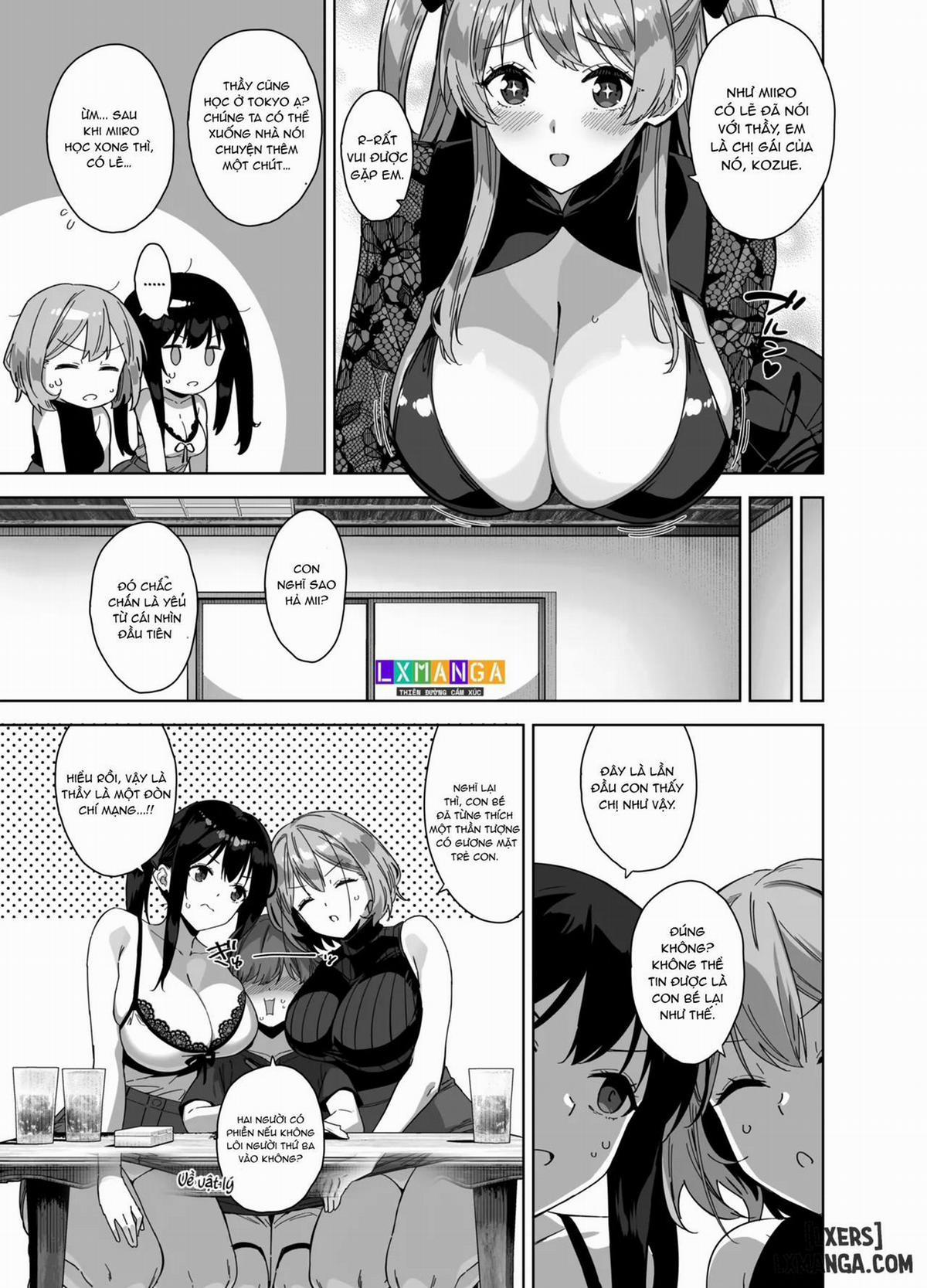 Natsu to Inaka to Yuuwaku shite kuru Dekkai Oshiego 3 + C106 Bonus Book 1 trang 13