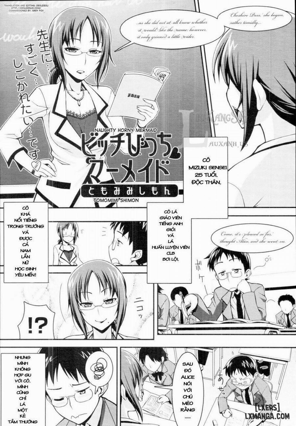 Naughty Horny Mermaid Oneshot trang 0