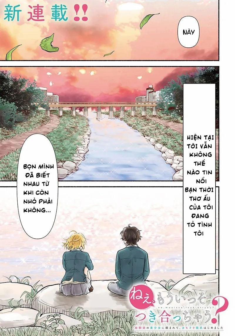 Nee, Mou Isso Tsukiacchau? Osananajimi No Bishoujo Ni Tanomarete, Camo Kareshi Hajimemashita 1 trang 0