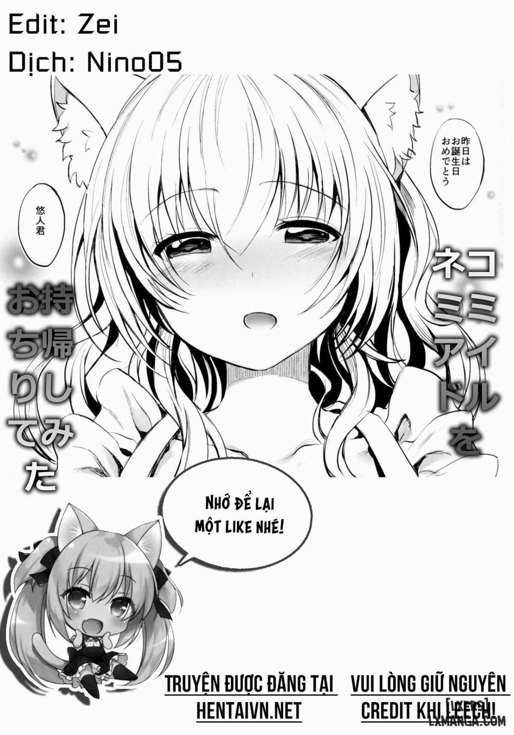 Nekomimi Idol o Omochikaeri Shite Mita Oneshot trang 28
