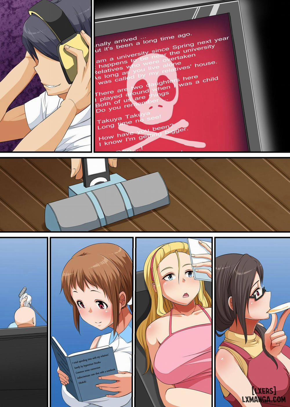 Netorare Kazoku ~Saimin de Geshuku Saki no Kyonyuu Bijin Oyako o Netotte Yatta Oneshot trang 4