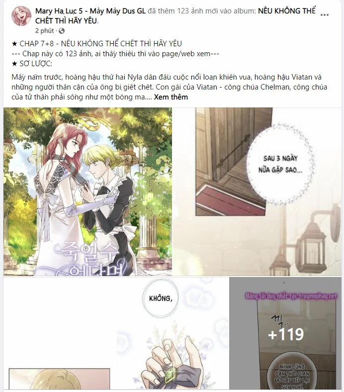 Nếu Không Thể Chết Thì Hãy Yêu 8.1 trang 0