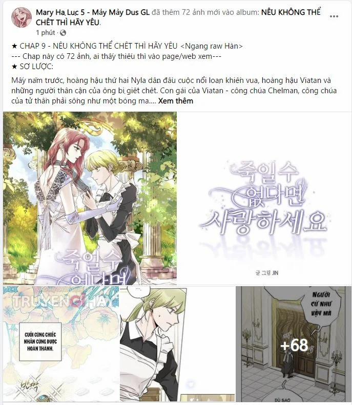 Nếu Không Thể Chết Thì Hãy Yêu 9.1 trang 0