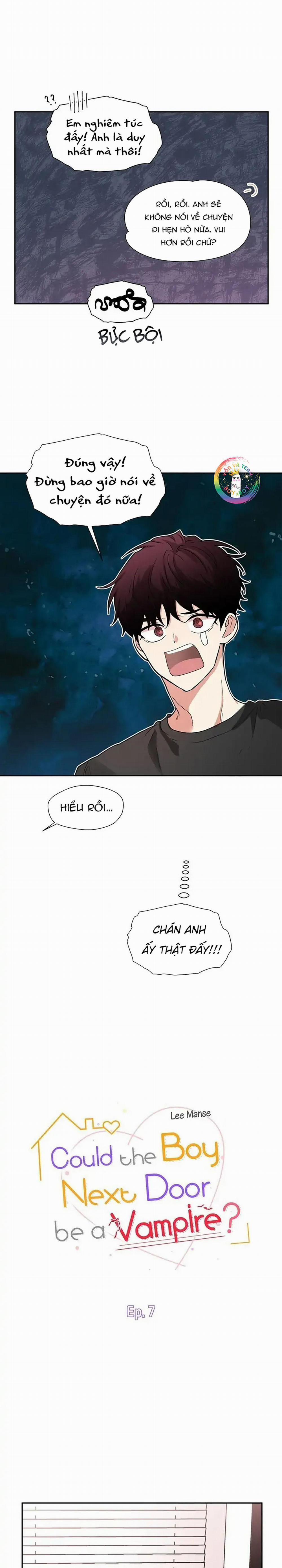 Nếu Như Cậu Bạn Hàng Xóm Là Vampire? 7 trang 3