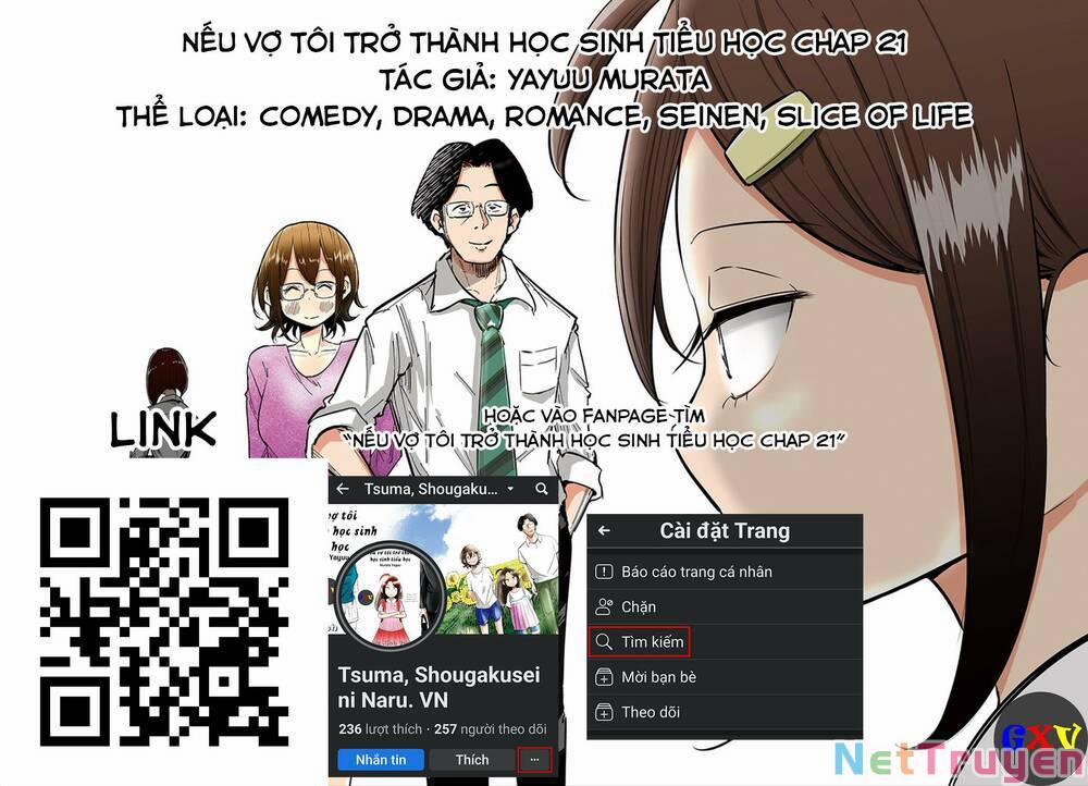 Nếu Vợ Tôi Biến Thành Một Học Sinh Tiểu Học 22 trang 1