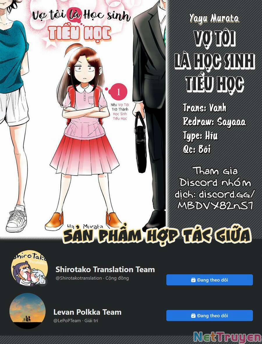 Nếu Vợ Tôi Biến Thành Một Học Sinh Tiểu Học 8 trang 1