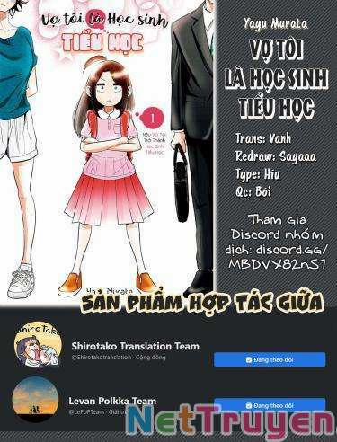 Nếu Vợ Tôi Biến Thành Một Học Sinh Tiểu Học 9 trang 0