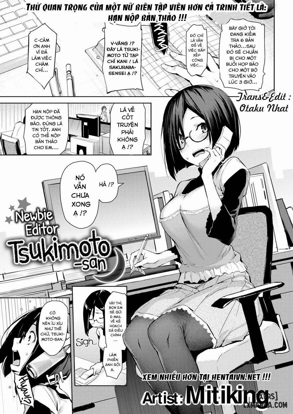 Newbie Editor Tsukimoto-san Oneshot trang 0