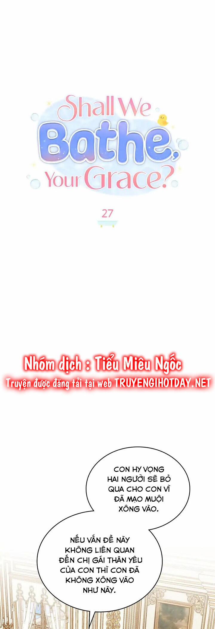 Ngài Công Tước, Chùng Ta Cùng Tắm Nào ! 27 trang 4