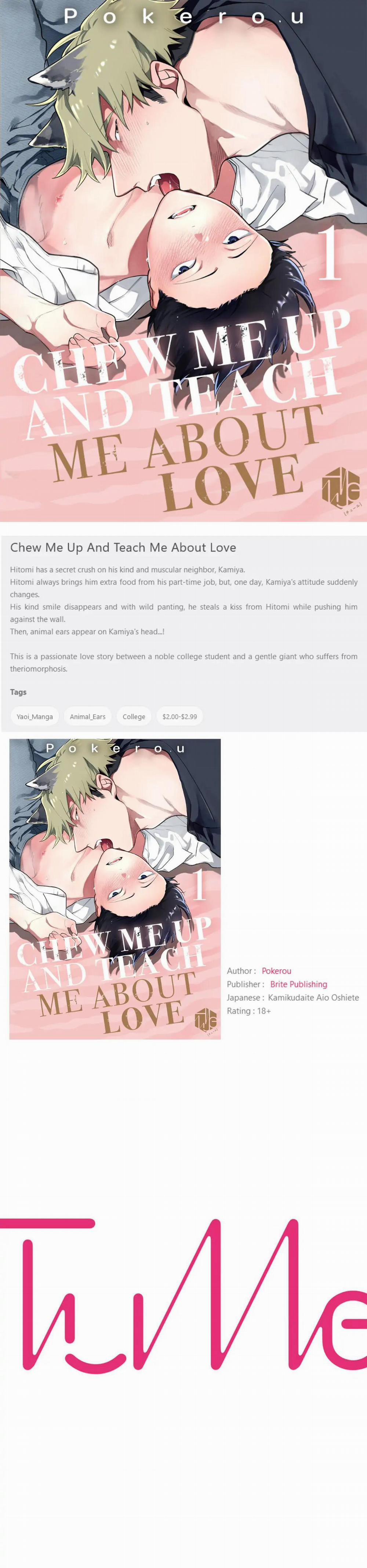 Ngấu Nghiến Tôi Và Cho Tôi Biết Thế Nào Là Yêu 1 trang 0