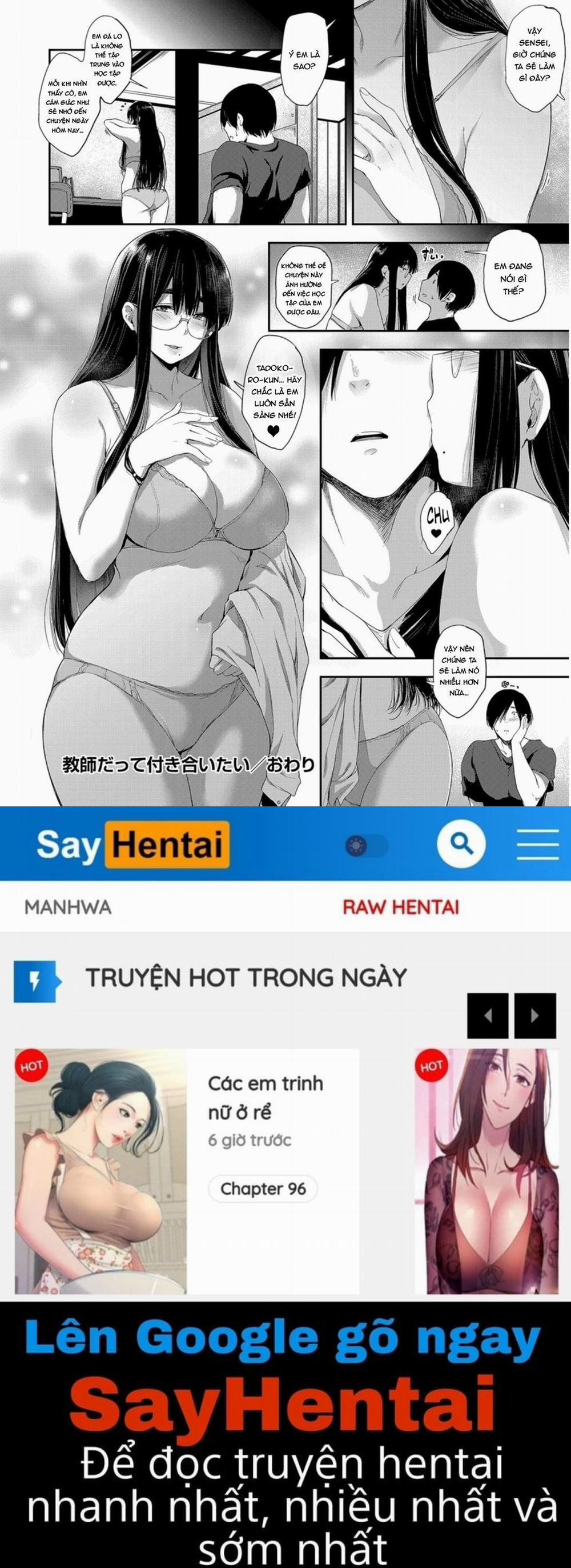 Ngay Cả Cô Giáo Cũng Muốn Hẹn Hò Oneshot trang 24