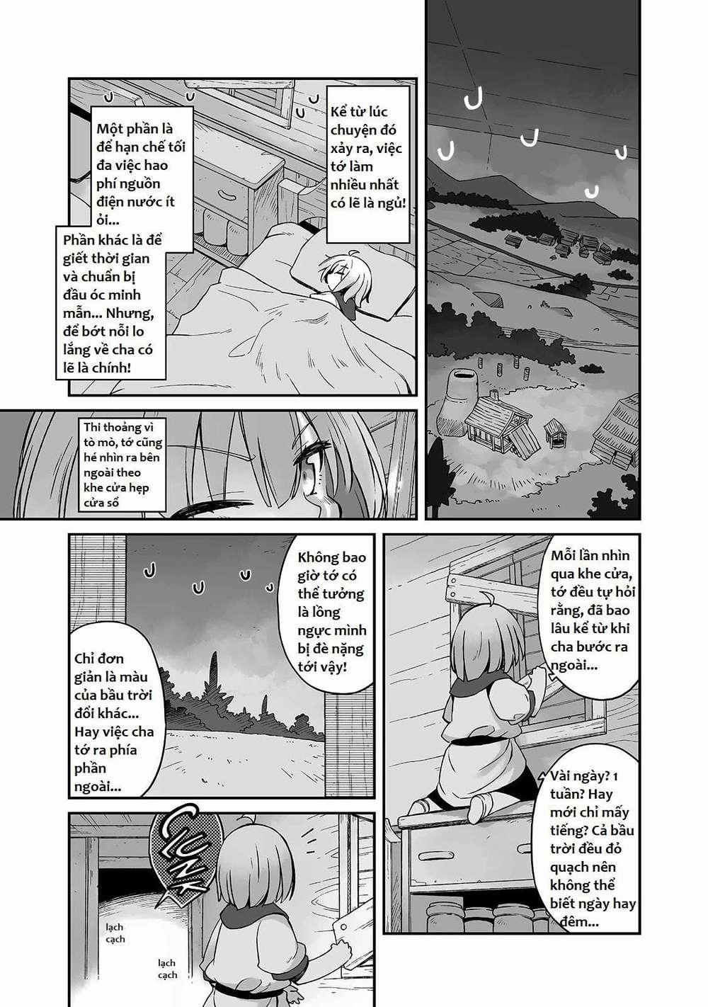 Ngay Cả Khi Hậu Tận Thế, Thật Hạnh Phúc Vẫn Còn Được Sống… 0.0 Thêm nhiều dấu chân nữa của chúng tớ trên hành trình mịt mờ trong làn sương đỏ này... trang 8