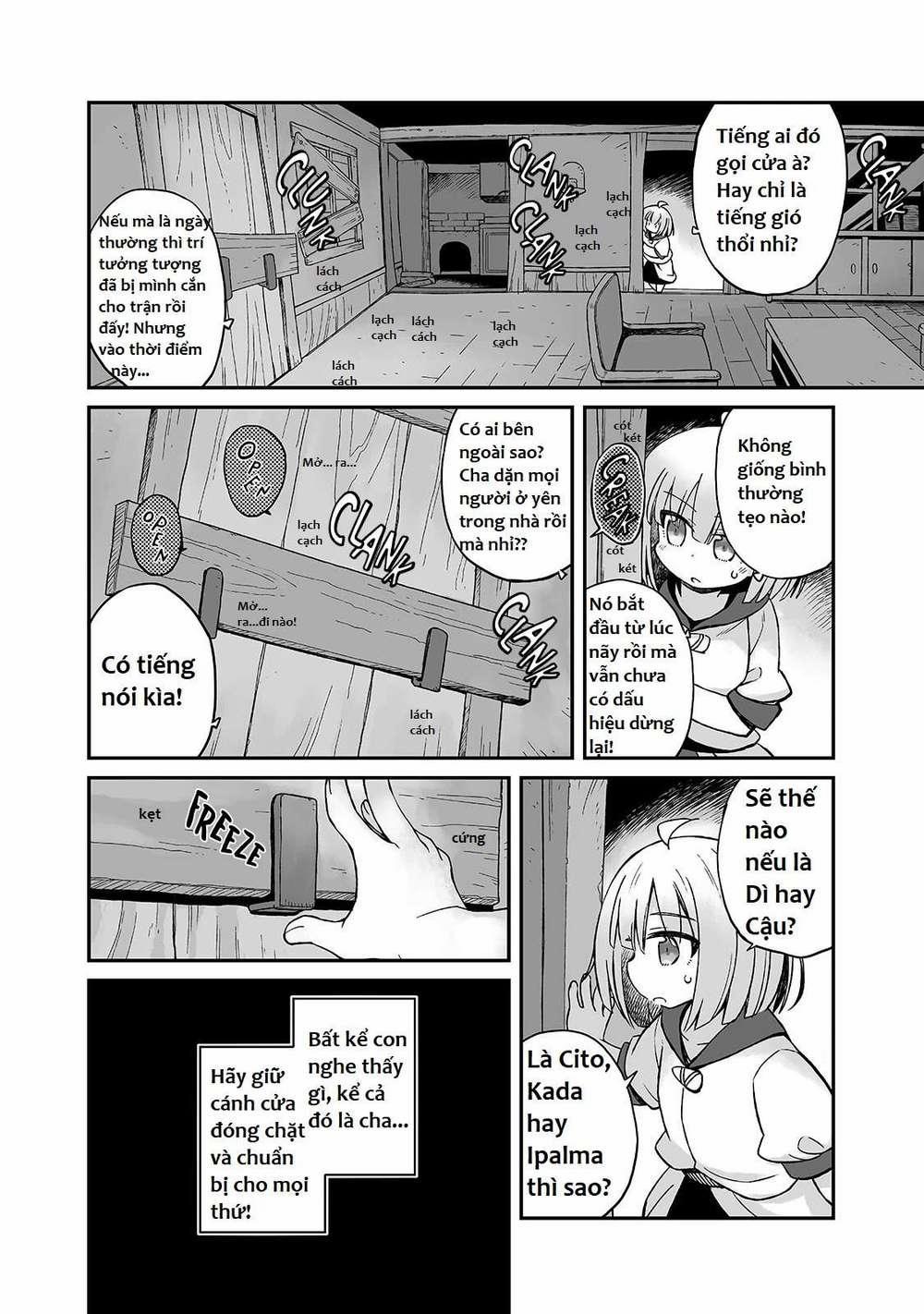 Ngay Cả Khi Hậu Tận Thế, Thật Hạnh Phúc Vẫn Còn Được Sống… 0.0 Thêm nhiều dấu chân nữa của chúng tớ trên hành trình mịt mờ trong làn sương đỏ này... trang 9