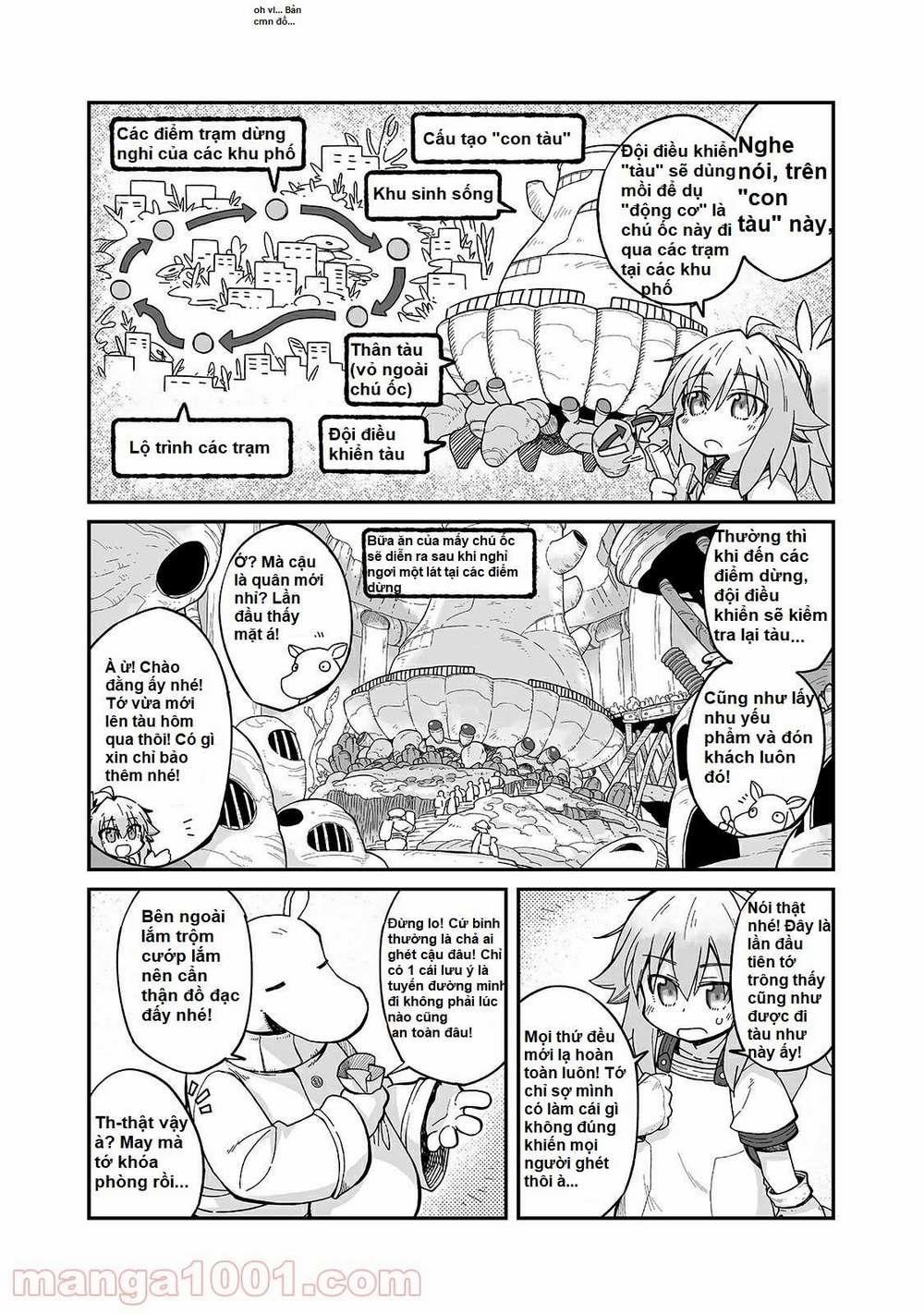 Ngay Cả Khi Hậu Tận Thế, Thật Hạnh Phúc Vẫn Còn Được Sống… 0 Con tàu và những hành khách trang 5