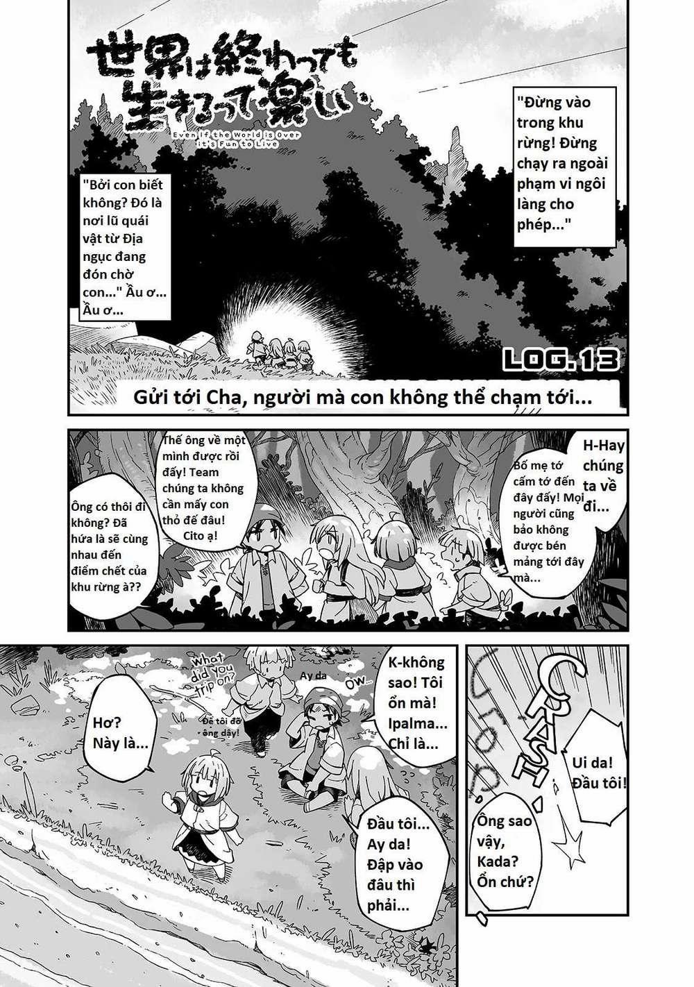 Ngay Cả Khi Hậu Tận Thế, Thật Hạnh Phúc Vẫn Còn Được Sống… 0 Gửi tới Cha, người mà con không thể chạm tới... trang 0